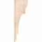 Ekena Millwork New Brighton Smooth Corbel, Douglas Fir, 5 1/2"W x 8"D x 24"H COR06X08X24NEB00SDF - alternate 2